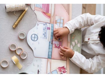 Little Dutch Knížka se samolepkami Dům Rosa
