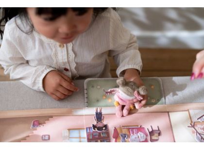 Little Dutch Knížka se samolepkami Dům Rosa