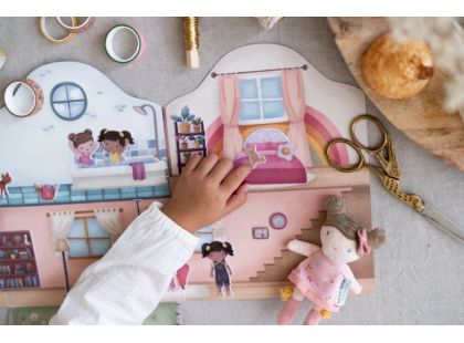 Little Dutch Knížka se samolepkami Dům Rosa