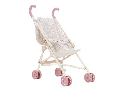 Little Dutch Kočárek pro panenky golfky skládací Soft Flowers