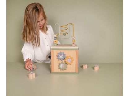 Little Dutch Kostka s aktivitami dřevěná Farma - Poškozený obal