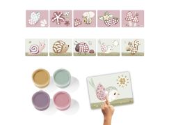 Little Dutch Kreativní sada malování prsty Fairy Garden - Poškozený obal