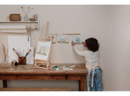 Little Dutch Kreativní sada malování prsty Forest Friends