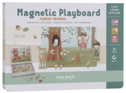 Little Dutch Magnetická hra Forest Friends