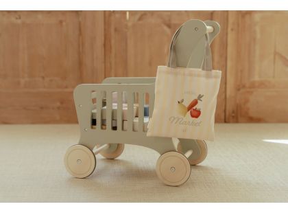 Little Dutch Nákupní vozík s doplňky dřevěný - Poškozený obal