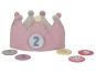 Little Dutch Narozeninová korunka s čísly Pink 2