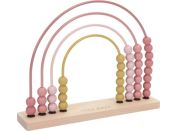 Little Dutch Počítadlo dřevěné duha Pink - Poškozený obal