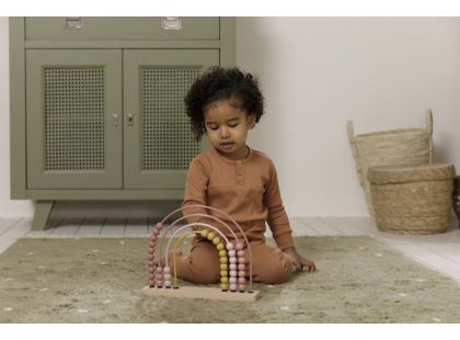 Little Dutch Počítadlo dřevěné duha Pink - Poškozený obal