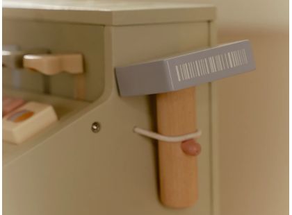Little Dutch Pokladna se skenerem a čtečkou karet dřevěná