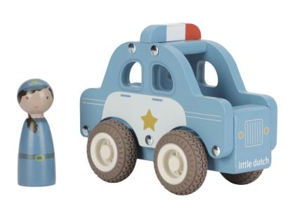 Little Dutch Policejní auto dřevěné