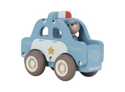 Little Dutch Policejní auto dřevěné