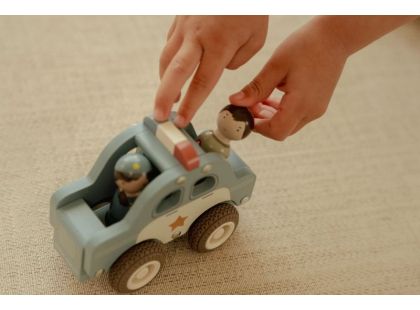 Little Dutch Policejní auto dřevěné