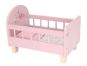 Little Dutch Postýlka pro panenky dřevěná s peřinkou Pink 2