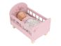 Little Dutch Postýlka pro panenky dřevěná s peřinkou Pink 5