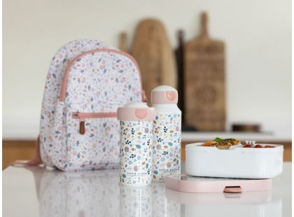Little Dutch Svačinový set s lahví a boxem Spring Flowers