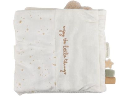Little Dutch Textilní knížka s aktivitami Newborn Naturals
