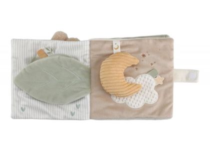Little Dutch Textilní knížka s aktivitami Newborn Naturals