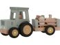 Little Dutch Traktor s přívěsem dřevěný Farma 2