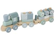 Little Dutch Vláček dřevěný Blue