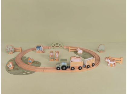 Little Dutch Vláčkodráha dřevěná Farma
