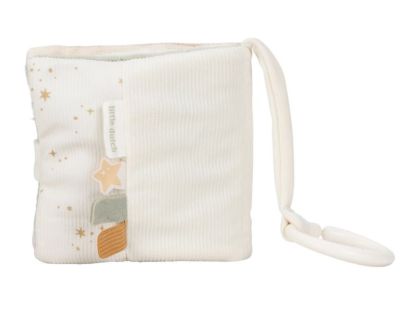 Little Dutch Závěsná textilní knížka s aktivitami Newborn Naturals