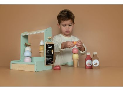 Little Dutch Zmrzlinový stánek dřevěný