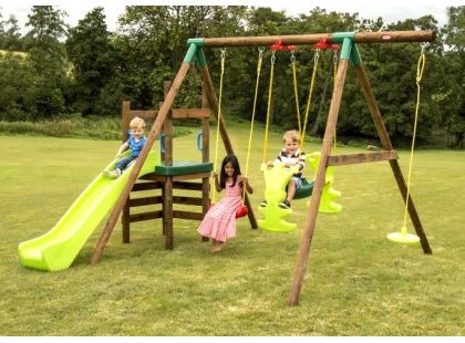 Little Tikes 171161E13 Dřevěné hřiště Strasbourg - Poškozený obal