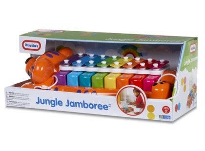 Little Tikes Jungle Jamboree Tygřík klavír a xylofon