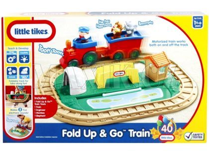 Little Tikes Přenosná sada s vláčky