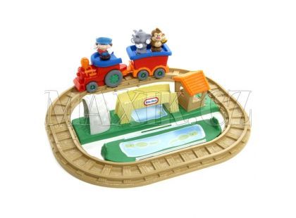 Little Tikes Přenosná sada s vláčky