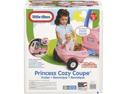 Little Tikes Růžový přívěs ke Cozy Coupe