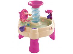 Little Tikes Spirálovitý vodní stůl růžový - Poškozený obal