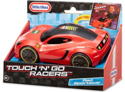 Little Tikes Touch n' Go Racers Interaktivní autíčko červený sporťák