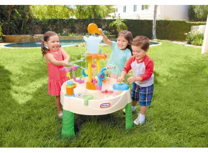 Little Tikes Vodní stůl továrna na vodotrysky - modrý