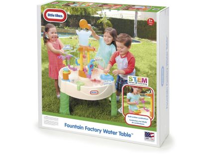 Little Tikes Vodní stůl továrna na vodotrysky - modrý