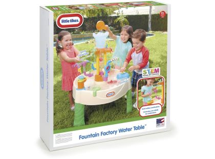 Little Tikes Vodní stůl továrna na vodotrysky - modrý