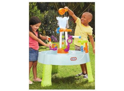 Little Tikes Vodní stůl továrna na vodotrysky - modrý
