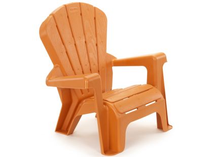 Little Tikes Zahradní židlička oranžová