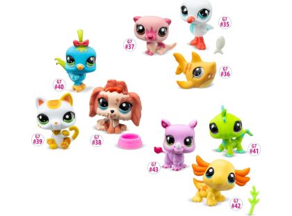 Littlest Pet Shop 3 figurky Zvířátka 38, 39, 40