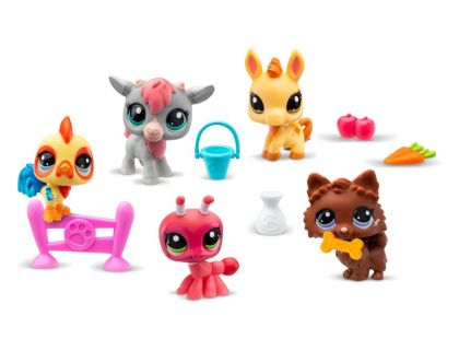 Littlest Pet Shop 5 figurek Farma