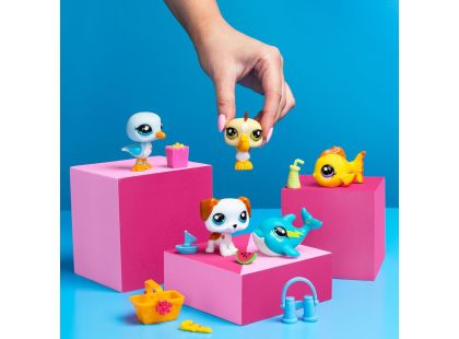 Littlest Pet Shop 5 figurek Pláž