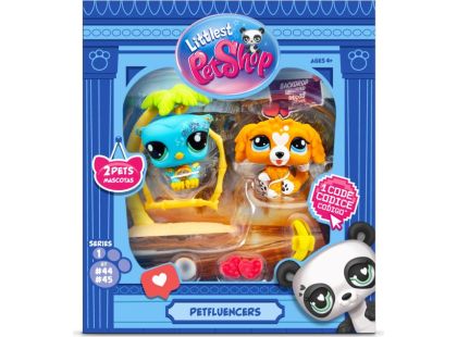 Littlest Pet Shop balení 2 figurek Petfluenceři MIX