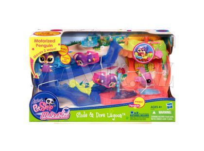 Littlest Pet Shop Chodící zvířátko v hrací sadě