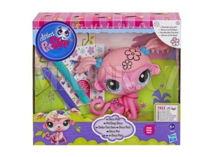 Littlest Pet Shop Dekorativní zvířátko - Opička