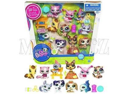 Littlest Pet Shop deset zvířátek ve speciální kolekci Hasbro 32803