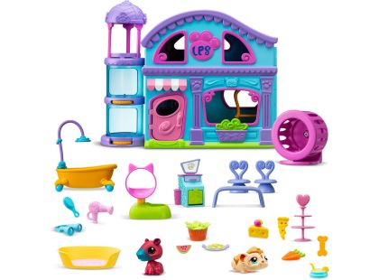 Littlest Pet Shop Domek se 2 figurkami Hrací set