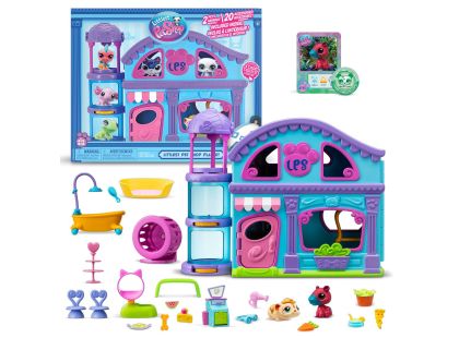 Littlest Pet Shop Domek se 2 figurkami Hrací set