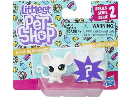 Littlest Pet Shop Dvě zvířátka Zoe Housemouse + Giunsey Pigson