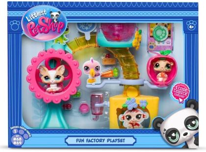 Littlest Pet Shop herní sada Továrna na zábavu