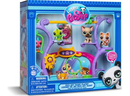 Littlest Pet Shop herní sada Zvířátka mají talent